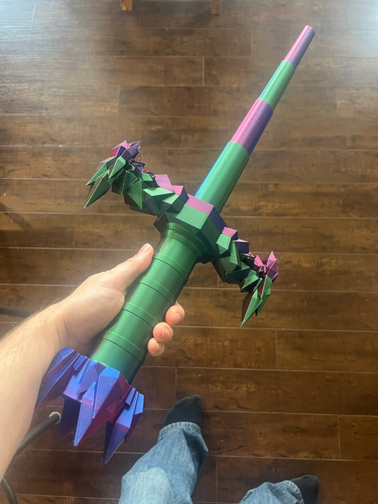 Crystal Sword - 3D Printed