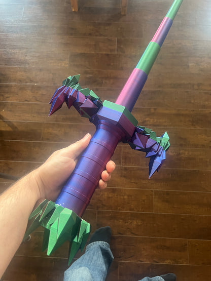 Crystal Sword - 3D Printed