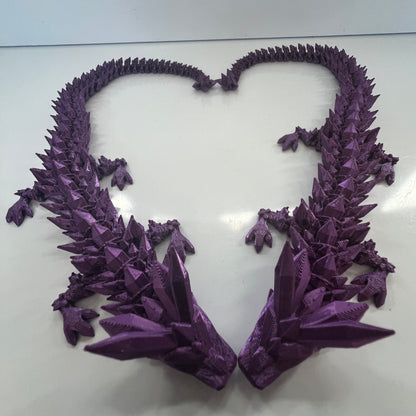 Crystal Dragon - 3D Printed