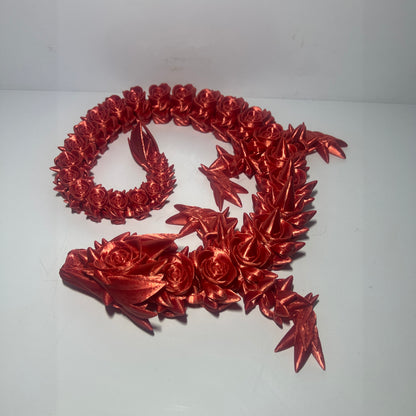 Rose Dragon - 3D Printed