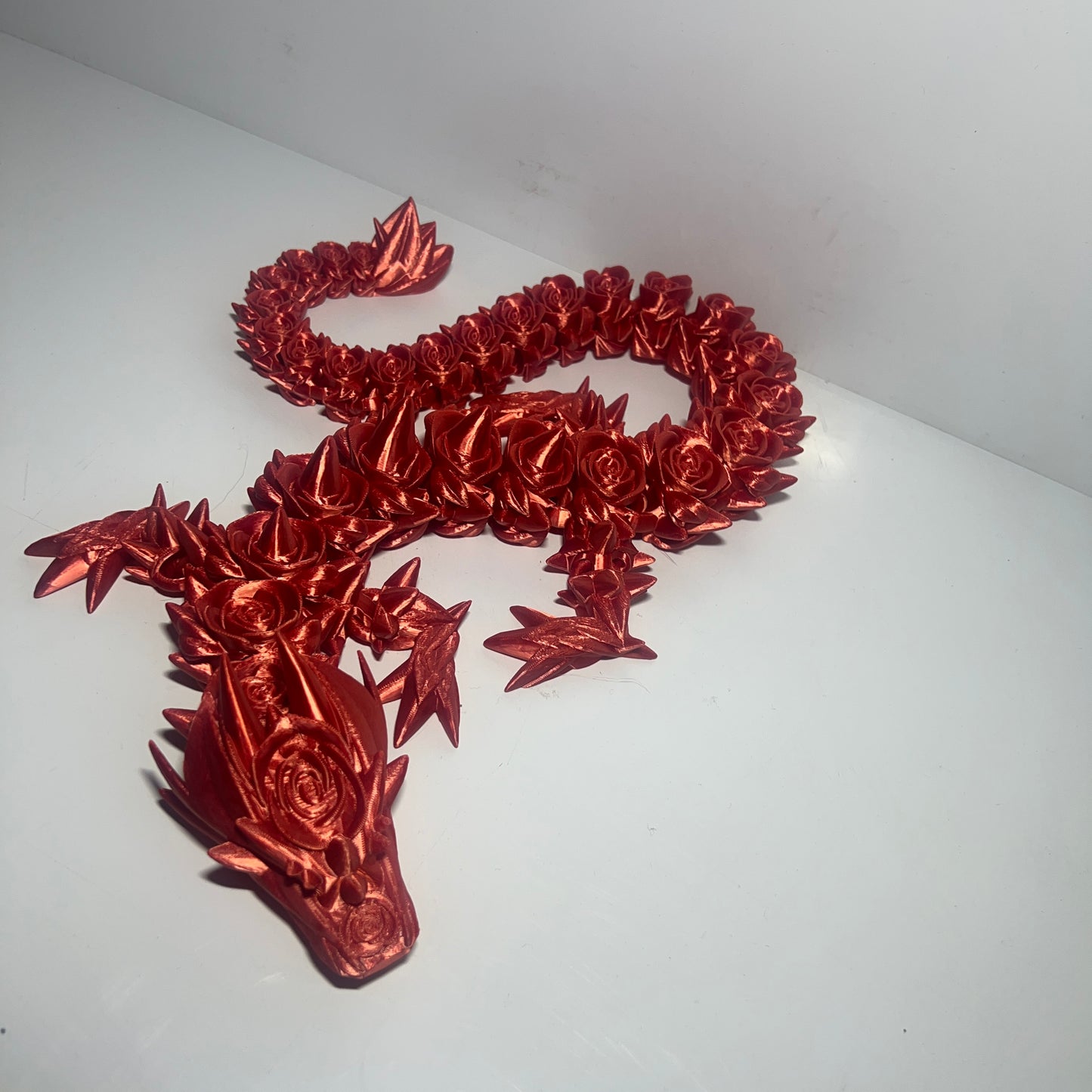 Rose Dragon - 3D Printed