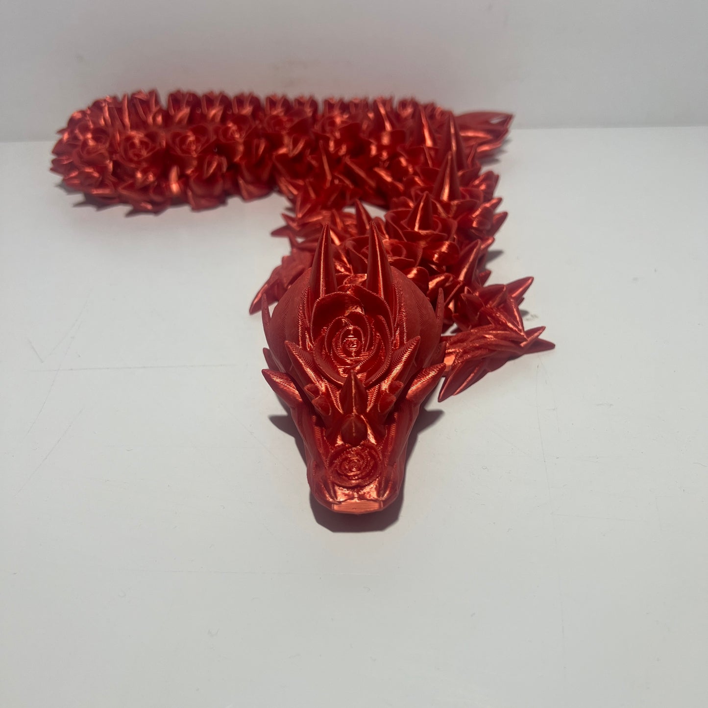 Rose Dragon - 3D Printed