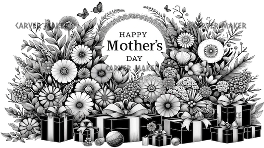 Mother's Day Banner 2 - ART - Laser Engraving
