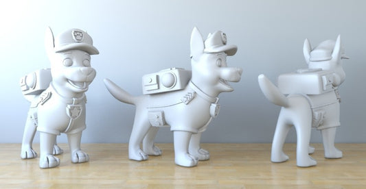 Chase - Paw Patrol - 3D Printed