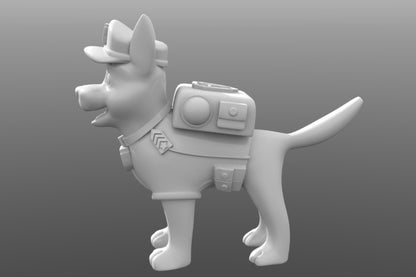 Chase - Paw Patrol - 3D Printed