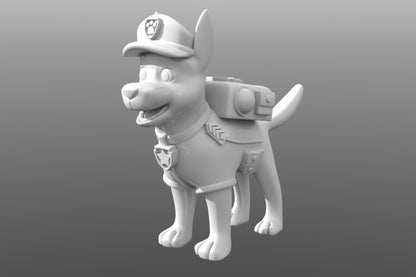 Chase - Paw Patrol - 3D Printed