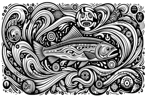 Rainbow Trout - ART - Laser Engraving