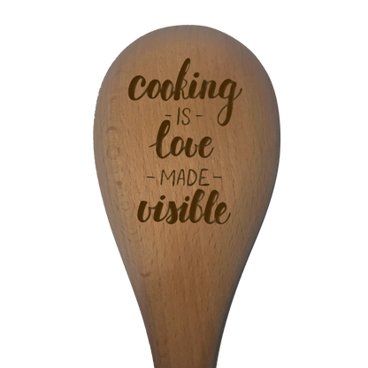 Cooking is Love Make Visible - Spoon